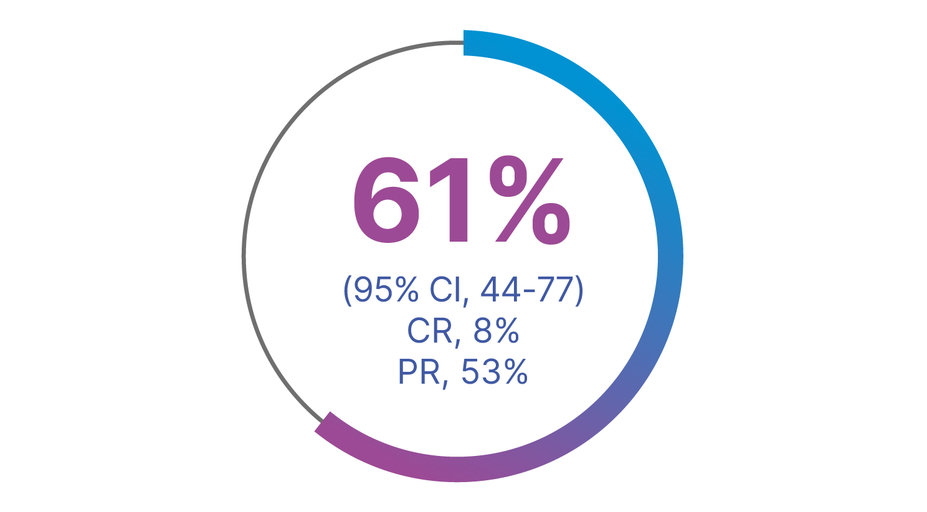 TAFINLAR + MEKINIST overall response rate in first-line patients