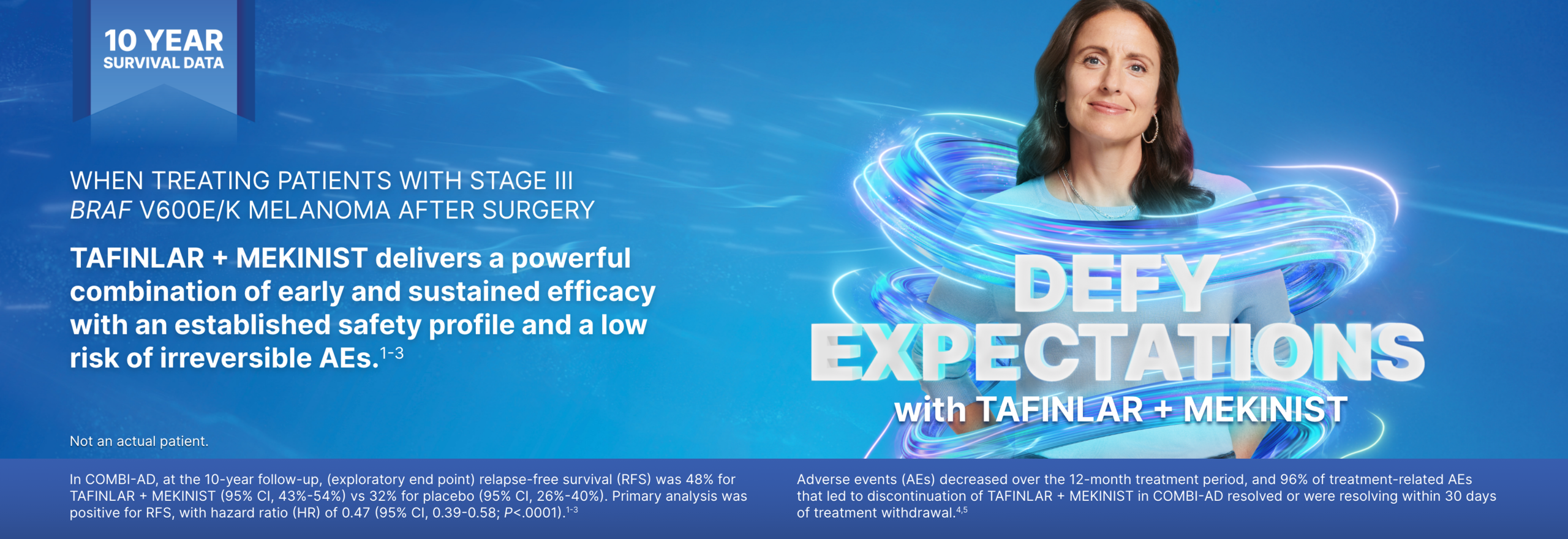 DEFY EXPECTATIONS with TAFINLAR + MEKINIST