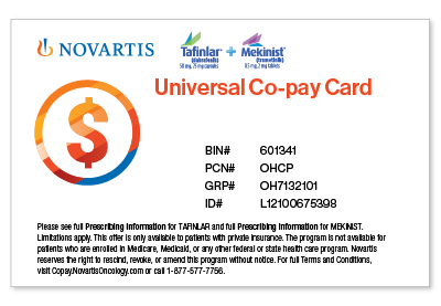 Novartis Universal Co-Pay Card