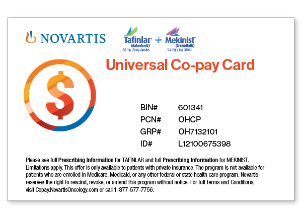 Novartis Universal Co-Pay Card